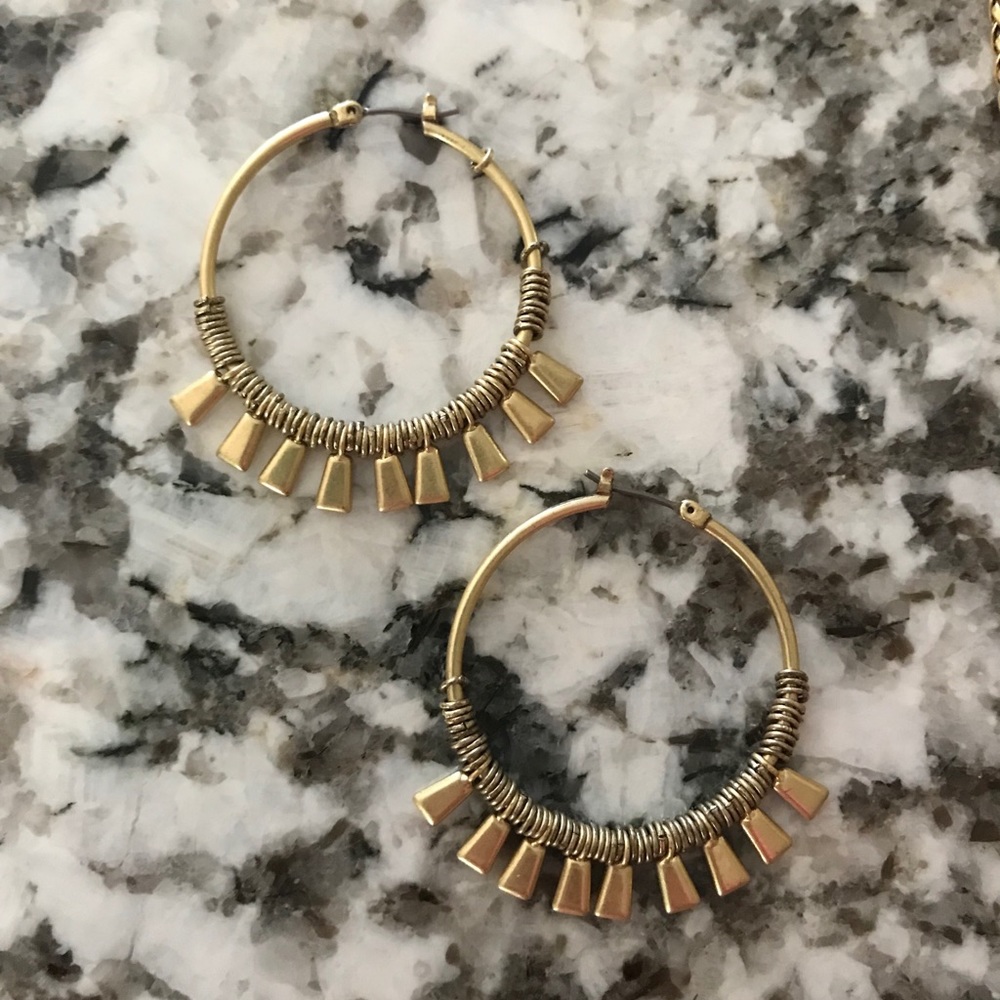 Stella & Dot hoops
